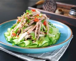 手撕鸡 Shredded Chicken with Cucumber | Customer Photo | Peng Cheng Northern Jiangsu Cuisine | 彭城小厨